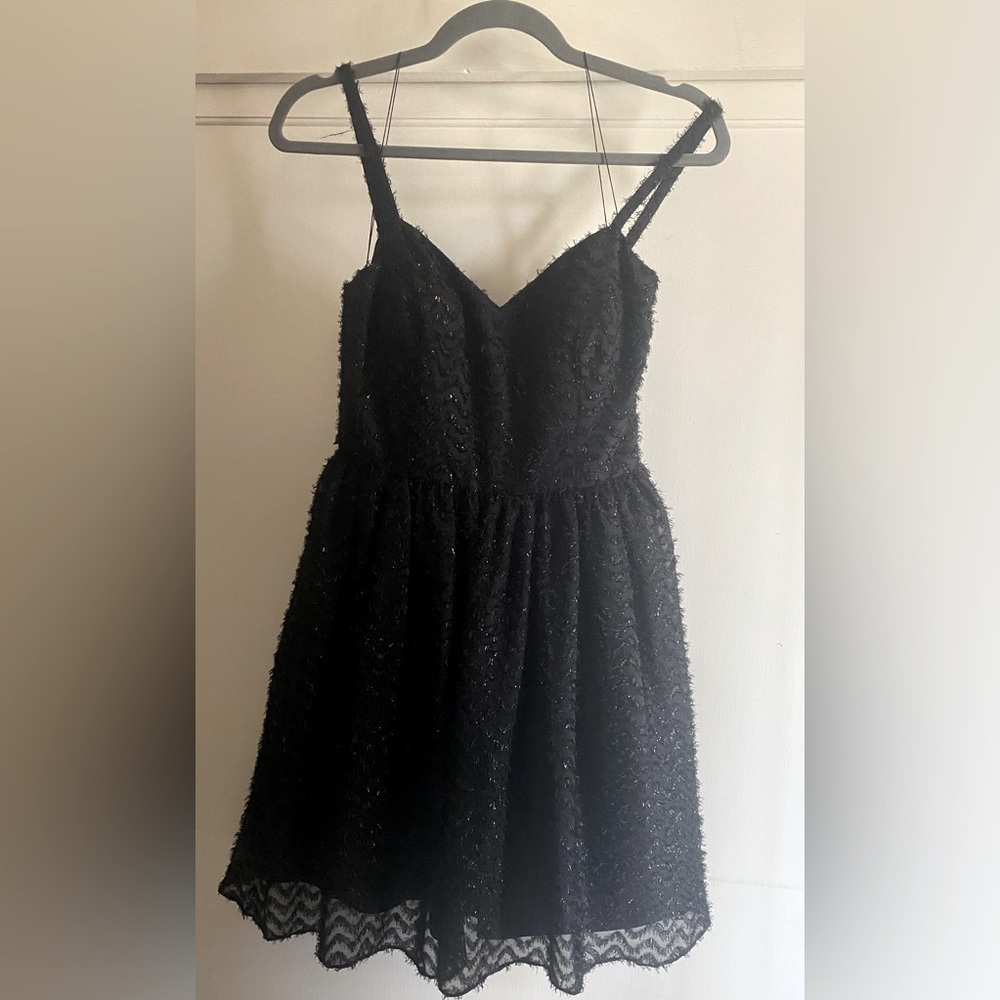 Aidan black party dress